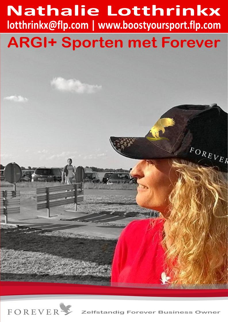 Presentatie ARGI+ Sporten met Forever