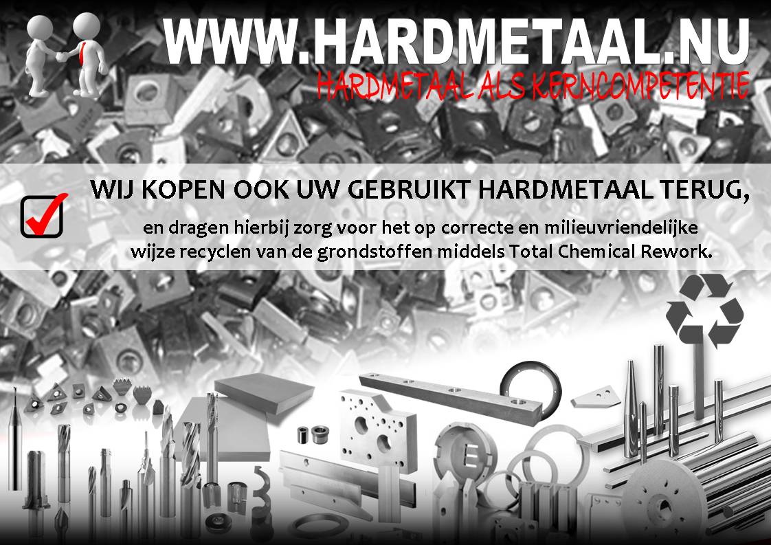 Recyclen Hardmetaal